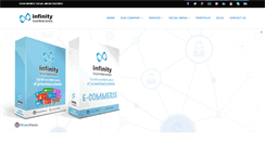 Desktop Screenshot of infinitysocialmedia.com